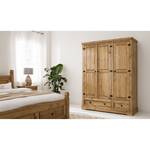 Armoire Finca Rustica II Pin massif - Epicéa naturel - Largeur : 154 cm