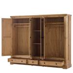 Armoire Finca Rustica II Pin massif - Epicéa naturel - Largeur : 243 cm