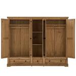 Armoire Finca Rustica II Pin massif - Epicéa naturel - Largeur : 243 cm