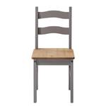 Chaises Finca Rustica (lot de 2) Pin massif - Pin gris