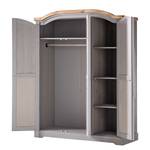 Armoire Finca Rustica I Pin massif - Pin gris - Largeur : 149 cm