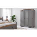 Armoire Finca Rustica I Pin massif - Pin gris - Largeur : 149 cm