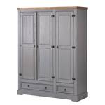 Armoire Finca Rustica II Pin massif - Pin gris - Largeur : 154 cm