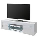 Meuble TV Easy Blanc brillant - Largeur : 181 cm