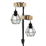 Lampadaire Townshend Acier - 2 ampoules