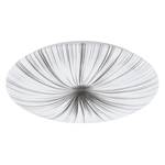 LED-plafondlamp Nieves plexiglas/staal - 1 lichtbron - Diameter: 51 cm