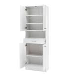 Hoge kast Lorenz Wit - Breedte: 60 cm