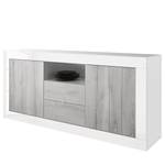 Buffet Urbino I Gris clair / Blanc