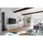 Meuble TV Urbino Gris clair / Blanc