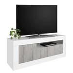 Meuble TV Urbino Gris clair / Blanc