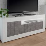Tv-meubel Urbino Concrete look/Wit