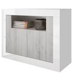 Buffet Urbino Gris clair / Blanc