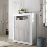 Buffet haut Urbino Gris clair / Blanc