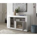 Buffet Urbino II Gris clair / Blanc