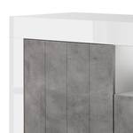 Dressoir Urbino I Concrete look/Wit