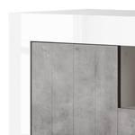 Dressoir Urbino II Concrete look/Wit