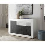 Dressoir Urbino II Donkergrijs/wit