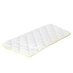 Surmatelas Greenfirst Tissu mélangé - Blanc / Vert - 140 x 200 cm