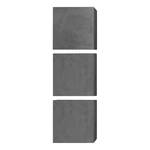 Wohnwand Infinity VIII (8-teilig) Weiß / Beton Dekor