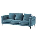 Sofa Gorden II (3-Sitzer) Chenille - Stoff Mohs: Himmelblau