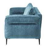 Sofa Gorden II (3-Sitzer) Chenille - Stoff Mohs: Himmelblau