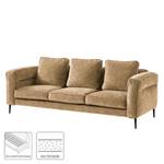 Sofa Gorden II (3-Sitzer) Chenille - Stoff Mohs: Sand