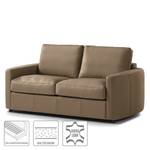 Sofa Cuite (2-Sitzer) Echtleder - Echtleder Neto: Taupe