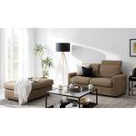 Sofa Cuite (2-Sitzer) Echtleder - Echtleder Neto: Taupe