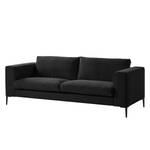 Sofa Claudio (3-Sitzer) Webstoff - Webstoff Saia: Anthrazit