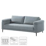 Sofa Mogo (2,5-Sitzer) Webstoff - Webstoff Inze: Graublau