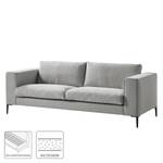 Sofa Claudio (3-Sitzer) Webstoff - Webstoff Saia: Hellgrau