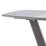 Table Dimar Céramique / Acier inoxydable - Gris mat/ Acier inoxydable