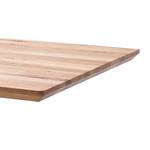 Eettafel Siama I massief eikenhout - moseikenhout/antracietkleurig - 160 x 90 cm