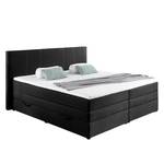 Letto boxspring Maho Tessuto - Con contenitori - 160 x 200cm