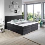 Boxspring Maho geweven stof - incl. opbergruimte - 160 x 200cm