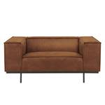 Fauteuil Kups I Fluweel - Textielmix Esha: Cognac