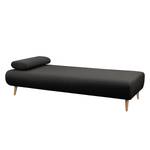 Chaise relax Bockel Tissage à plat - Noir