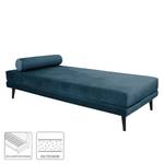 Chaise relax Kezia Velours - Bleu marine