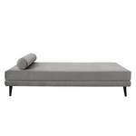 Chaise relax Kezia Velours - Gris clair