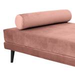 Ligfauteuil Kezia Fluweel - Mauve