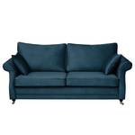 Sofa Killara (3-Sitzer) Samt - Marineblau