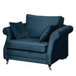 Fauteuil Killara Velours - Bleu marine