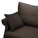 Fauteuil Killara Velours - Marron foncé