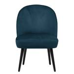 Fauteuil Vinosul I Fluweel - Marineblauw