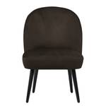 Fauteuil Vinosul I Velours - Marron foncé