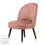 Fauteuil Vinosul II Velours - Mauve