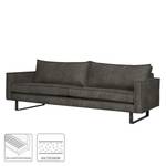 3-Sitzer Sofa Liel Microfaser Priya: Anthrazit