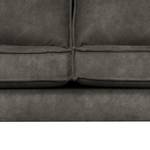 3-Sitzer Sofa Liel Microfaser Priya: Anthrazit