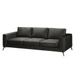 Sofa Sanchez I (3-Sitzer) Samt Onoli: Bisonbraun