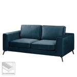 Sofa Sanchez I (2-Sitzer) Samt - Samt Onoli: Marineblau